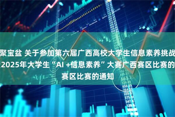 聚宝盆 关于参加第六届广西高校大学生信息素养挑战赛暨2025年大学生“AI +信息素养”大赛广西赛区比赛的通知