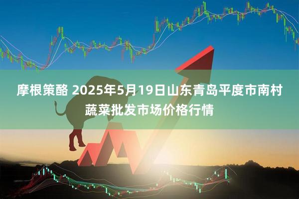 摩根策酪 2025年5月19日山东青岛平度市南村蔬菜批发市场价格行情